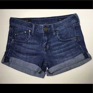 William Rast Mid-rise Denim Shorts